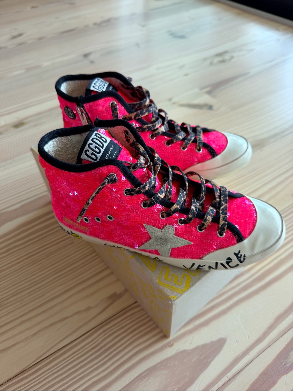 Kids Golden Goose Francy Penstar Classic, size 35